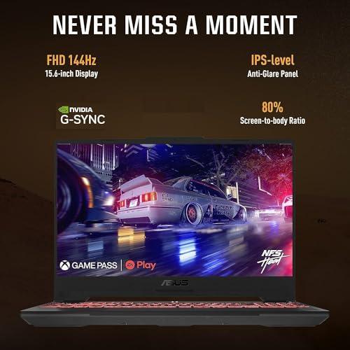 ASUS TUF Gaming A15 (2023) 90WHr Battery, AMD Ryzen 7 7735HS AI Powered, 15.6" FHD 144Hz, 6GB RTX 4050, Gaming Laptop (16GB/512GB SSD/Windows 11//1-Zone RGB/Gray/2.20 Kg), FA577NU-LP082W - Triveni World