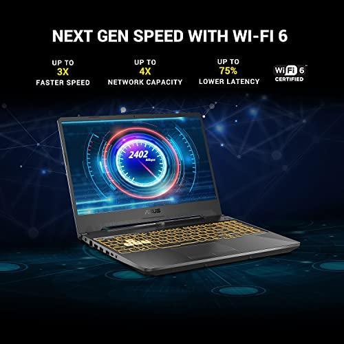 ASUS TUF Gaming F15 (2021), 15.6" (39.62 cms) FHD 144Hz, Intel Core i5-10300H 10th Gen, GTX 1650 4GB Graphics, Gaming Laptop (8GB RAM/512GB NVMe SSD/Windows 11/Black/2.30 Kg), FX506LH-HN258W - Triveni World