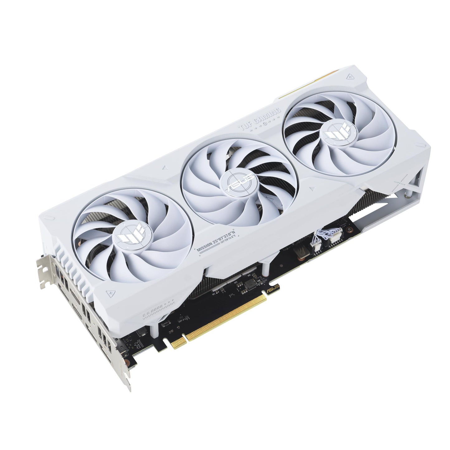 ASUS Tuf Gaming Nvidia Geforce RTX 4070 Ti Super White Oc Edition Gaming Graphics Card (pci_e_x16, 16Gb Gddr6X, Hdmi 2.1A, Displayport 1.4A) - Triveni World