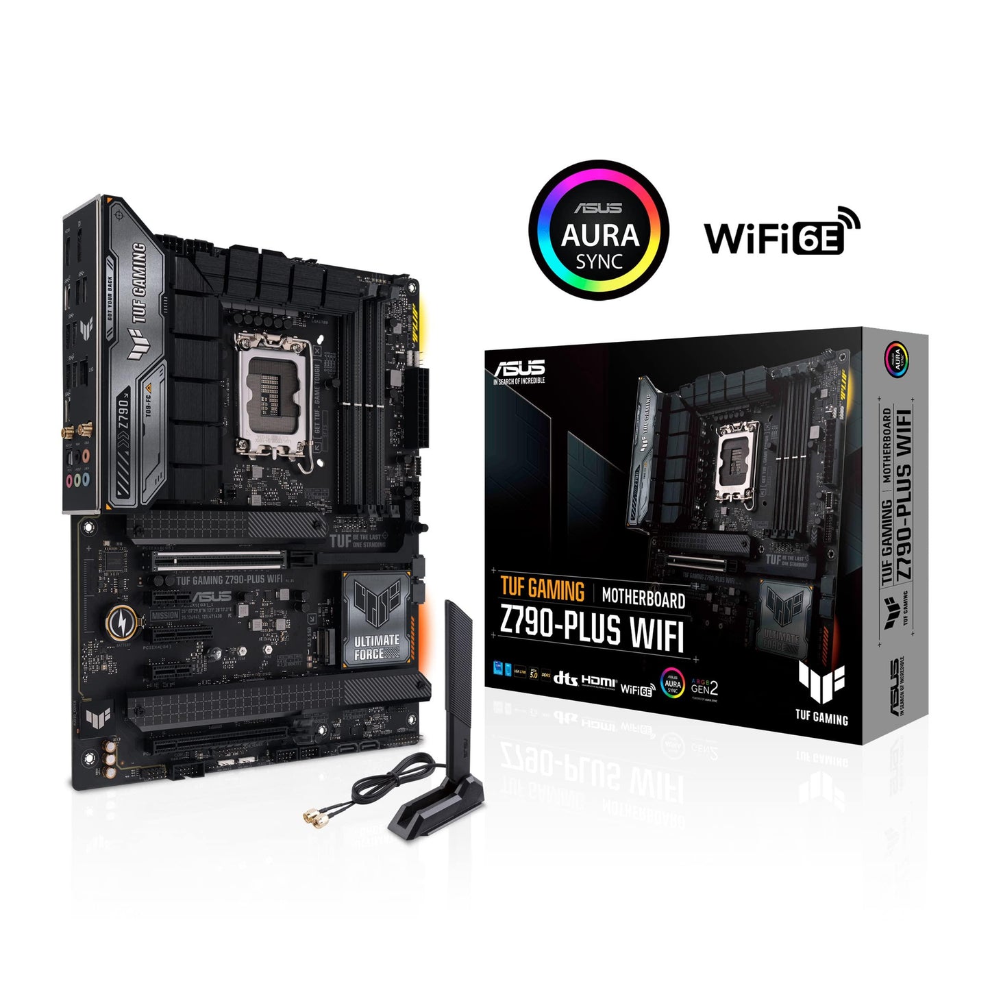 ASUS TUF Gaming Z790-Plus WiFi LGA 1700(Intel®12th&13th Gen) ATX Gaming Motherboard(PCIe 5.0,DDR5,4xM.2 Slots,16+1 DrMOS,WiFi 6,2.5Gb LAN,Front USB 3.2 Gen 2 Type-C®,Thunderbolt 4(USB4),Aura RGB) - Triveni World