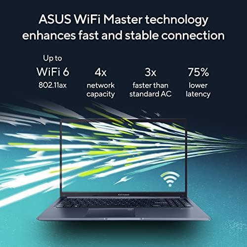 ASUS Vivobook 15, Intel Core i3-1220P 12th Gen, 15.6" (39.62 cm) FHD, Thin and Laptop (8GB/512GB SSD/Integrated Graphics/Windows 11/Office 2021/Alexa Built-in/FP Sensor/Blue/1.7 kg), X1502ZA-EJ381WS - Triveni World