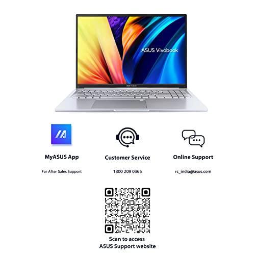 ASUS Vivobook 16X (2022), AMD Ryzen 5 5600H, 16" (40.64 cms) FHD+, Thin and Laptop (16GB/512GB SSD/Windows 11/Office 2021/Alexa Built-in/Backlit KB/FP Sensor/Silver/1.88 kg), M1603QA-MB512WS - Triveni World