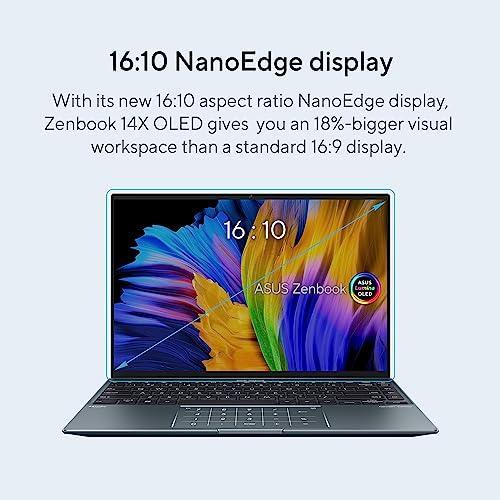 ASUS Zenbook 14X OLED, Intel Core i5-12500H 12th Gen, 14" (35.56 cm) 2.8K 90Hz OLED, Thin and Light Laptop (16GB/512GB/Win11/Office 2021/Fingerprint/Grey/1.4 kg), UX5401ZA-KM541WS - Triveni World