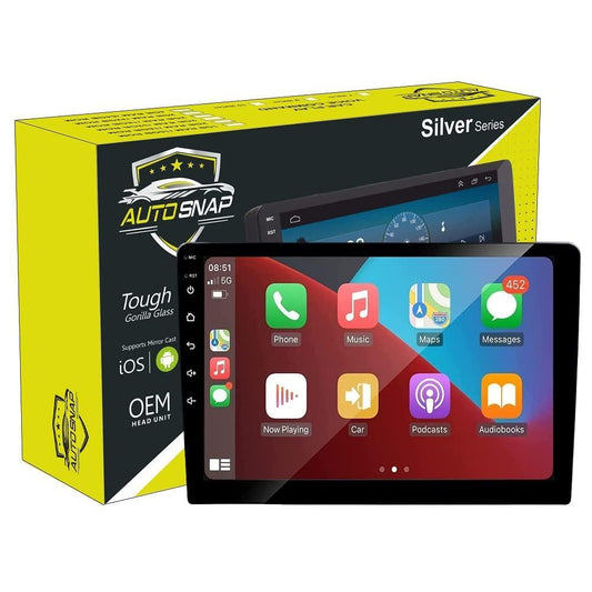 AUTO SNAP 9 Inch HD 1280 Android Display Double Din Stereo Player 13 Android Wireless Android Auto Car Play Gorilla Glass IPS Display Car Stereo 4GB RAM 32GB ROM - Triveni World