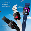 beatXP Marv Raze 1.96" Display, Advanced Bluetooth Calling Smart Watch, Smart AI Voice Assistant, 60 Hz Refresh Rate, Health, SpO2 & Stress Monitoring, Fast Charging (Blue) - Triveni World