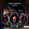 beatXP Vega Neo 1.43” AMOLED Bluetooth Calling Smartwatch with 466 * 466 Pixel, 60 Hz Refresh Rate, 500 Nits, Always on Display, Health Tracking, 100+ Sports Modes (Black Strap, 1.43) - Triveni World