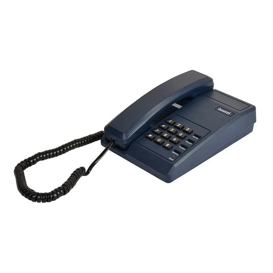 Beetel B11 Corded Landline Phone, Ringer Volume Control, LED for Ring Indication, Wall/Desk Mountable, Classic Design, Clear Call Quality, Mute/Pause/Flash/Redial Function (Made in India)(Blue)(B11) - Triveni World