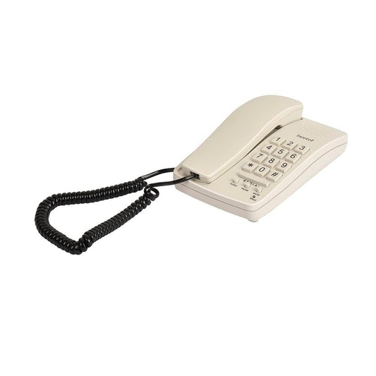 Beetel B15 Basic Corded Landline Phone (Warm Gray) - Triveni World