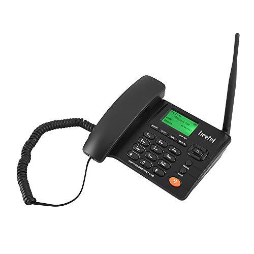 Beetel Fixed landline Phone Wireless with LED Display, Dual Sim GSM, Phone Memory 1000 Numbers, Speaker Phone, FM Radio, Crystal Clear Conference Call Quality, (Black)(F2N) - Triveni World