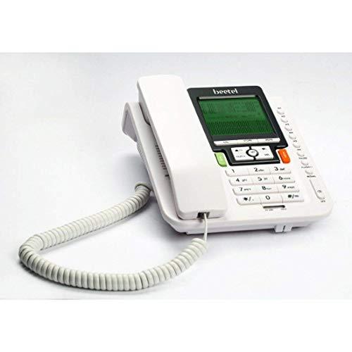 Beetel M71 Corded Landline Phone White - Triveni World