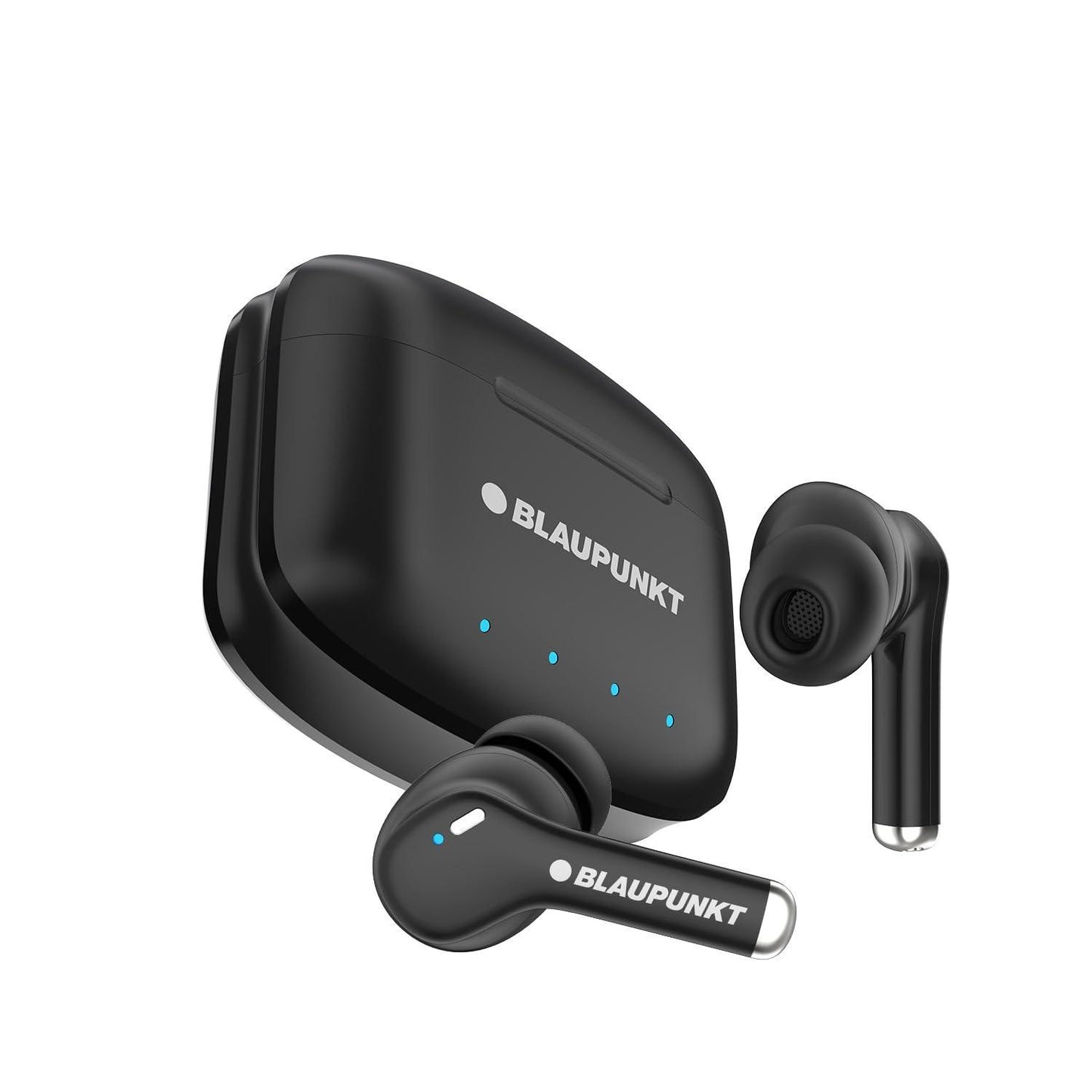 Blaupunkt Newly Launched Btw100 Xtreme Truly Wireless Bluetooth Earbuds I 99H Playtime* I Quad Mic I Crispr Enc Tech I Gaming Mode I Turbovolt Charging I Bt Version 5.3 (Black),in-Ear - Triveni World