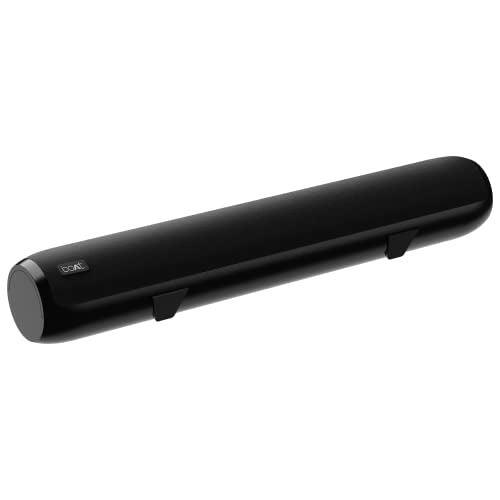 boAt Aavante Bar 610 Bluetooth Soundbar with 25W RMS Signature Sound, 2.0 Channel with Dual Passive Radiators, Upto 7 Hours Playback & Multi Connectivity(Charcoal Black) - Triveni World