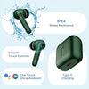 boAt Airdopes 141 Bluetooth TWS in Ear Earbuds with 42H Playtime,Low Latency Mode for Gaming, ENx Tech, IWP, IPX4 Water Resistance, Smooth Touch Controls(Olive Green) - Triveni World