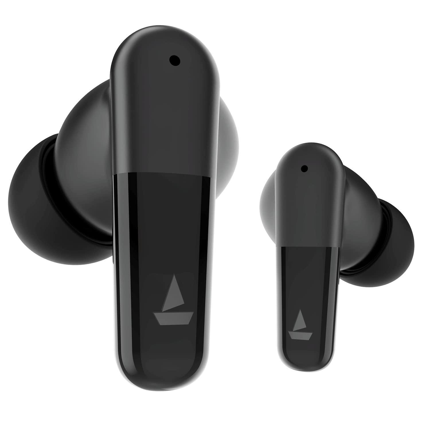 boAt Airdopes 172 True Wireless in Ear Earbuds with Enx Tech, Beast Mode, 35H Playtime, 11mm Drivers, ASAP Charge, IPX4, IWP, Touch Controls(Stunning Black) - Triveni World