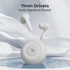 boAt Airdopes Sonik in Ear TWS Earbuds with 60 hrs Playback, IWP Tech, Quad Mics with ENx, ASAP Charge, 11 mm Drivers, BT v5.3 & IPX4 Sweat and Splash Resistance(Tranquil White) - Triveni World