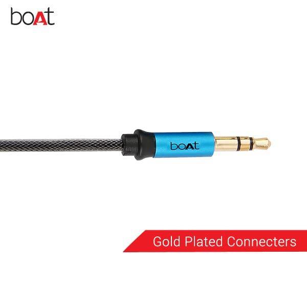 boAt Dual Port Rapid 3A Car Chargerwith Smart Ic Detetction and Dual Port Output Compatible with All Smartphones & Tablets (Free Micro USB Cable), Blue - Triveni World