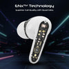 boAt Immortal 181 in Ear TWS Gaming Earbuds with up to 40 hrs Playtime,Quad Mics with ENx Tech,Beast Mode with 40ms Latency,ASAP Charge,IPX4,IWP, RGB LED Lights, BTv5.3(White Sabre) - Triveni World