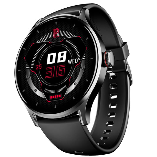 boAt Lunar Vista with 1.52" HD Display, Advanced Bluetooth Calling, Functional Crown,100+ Sports Mode, Always on Display, Heart Rate & Sp02 Monitoring, Smart Watch for Men & Women(Active Black) - Triveni World