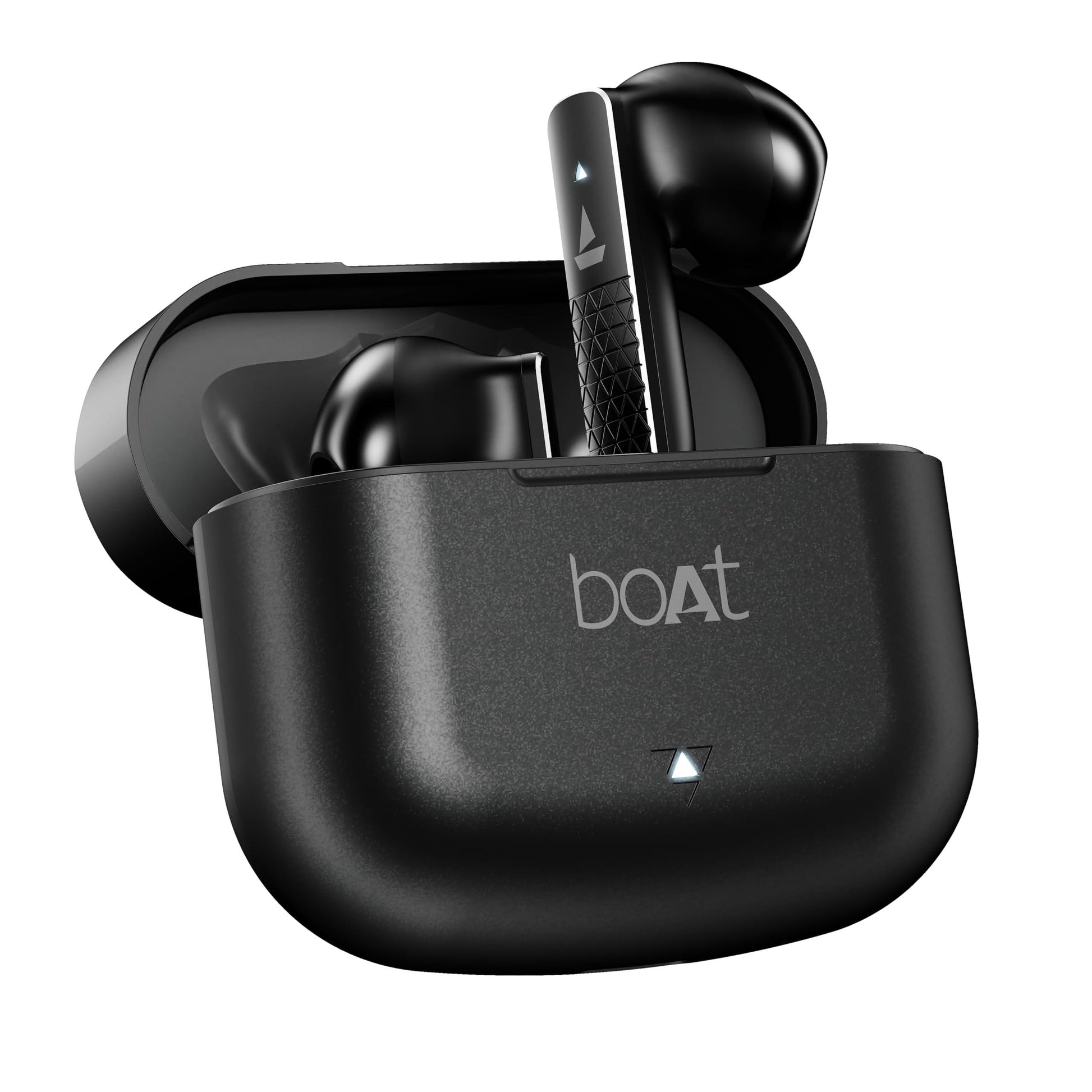 boAt [New Launch] Airdopes 91 Prime, 45HRS Battery, 13mm Drivers, Metallic Finish, Low Latency,ENx Tech, Fast Charge, v5.3 Bluetooth Earbuds, TWS Ear Buds Wireless Earphones with mic (Midnight Black) - Triveni World