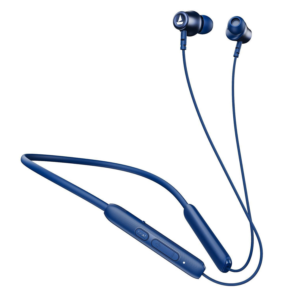 boAt Rockerz 245 V2 Pro Wireless in Ear Neckband with Up to 30 Hrs Playtime, Enxᵀᴹ Tech, Asapᵀᴹ Charge, Beastᵀᴹ Mode, Dual Pairing, Magnetic Buds,USB Type-C Interface&Ipx5(Cool Blue) - Triveni World