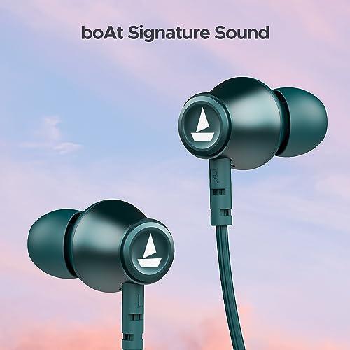 boAt Rockerz 245 V2 Pro Wireless in Ear Neckband with Up to 30 Hrs Playtime, Enxᵀᴹ Tech, Asapᵀᴹ Charge, Beastᵀᴹ Mode, Dual Pairing, Magnetic Buds,USB Type-C Interface&Ipx5(Teal Green) - Triveni World