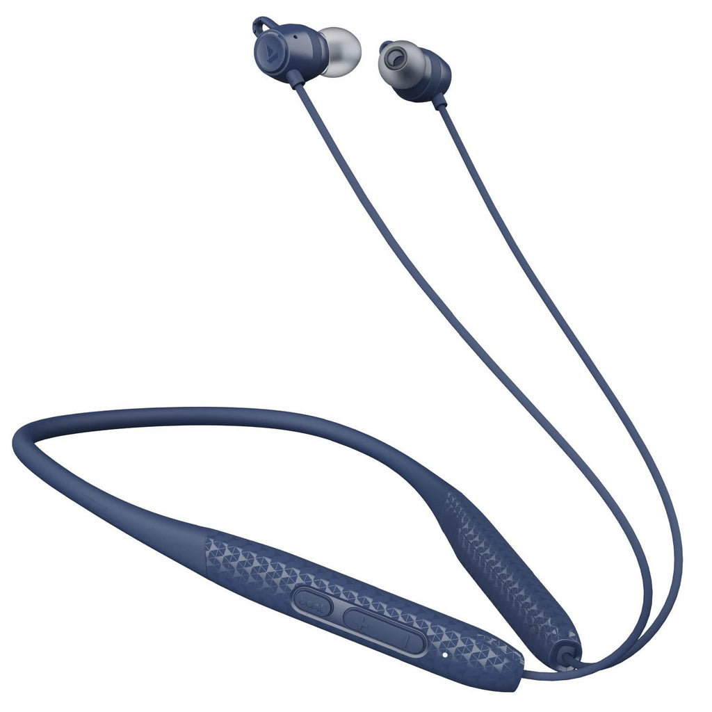 boAt Rockerz 255 Max Bluetooth in Ear Earphones with 60H Playtime, EQ Modes, Power Magnetic Earbuds, Beast Mode, Enx Tech, ASAP Charge(10 Mins=10 Hrs), Dual Pair(Space Blue) - Triveni World