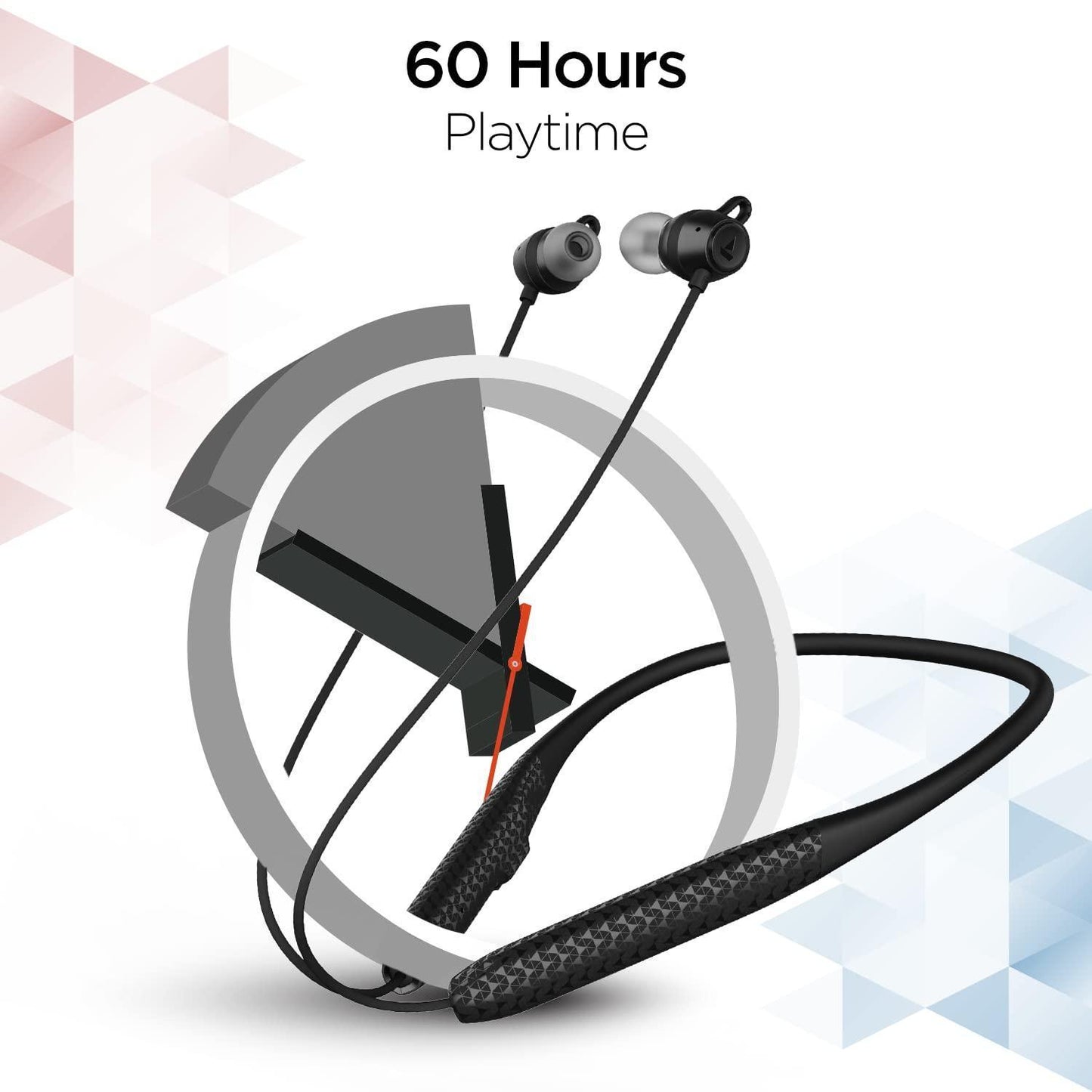 boAt Rockerz 255 Max in Ear Earphones with 60H Playtime,Eq Modes,Power Magnetic Earbuds,Beast Mode,Enx Tech,ASAP Charge(10 Mins=10 Hrs),Textured Finish,Dual Pair(Stunning Black),Bluetooth - Triveni World