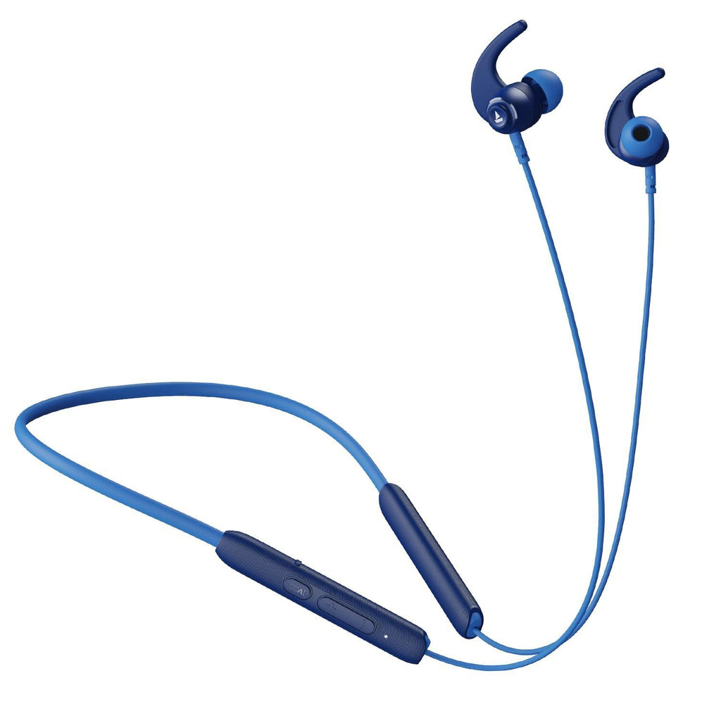 boAt Rockerz 268 Bluetooth in Ear Earphones with Beast™ Mode, ENx™ Mode, ASAP™ Charge, Upto 25 Hours Playback, Signature Sound, BTv5.2 & IPX5(Cool Blue) - Triveni World