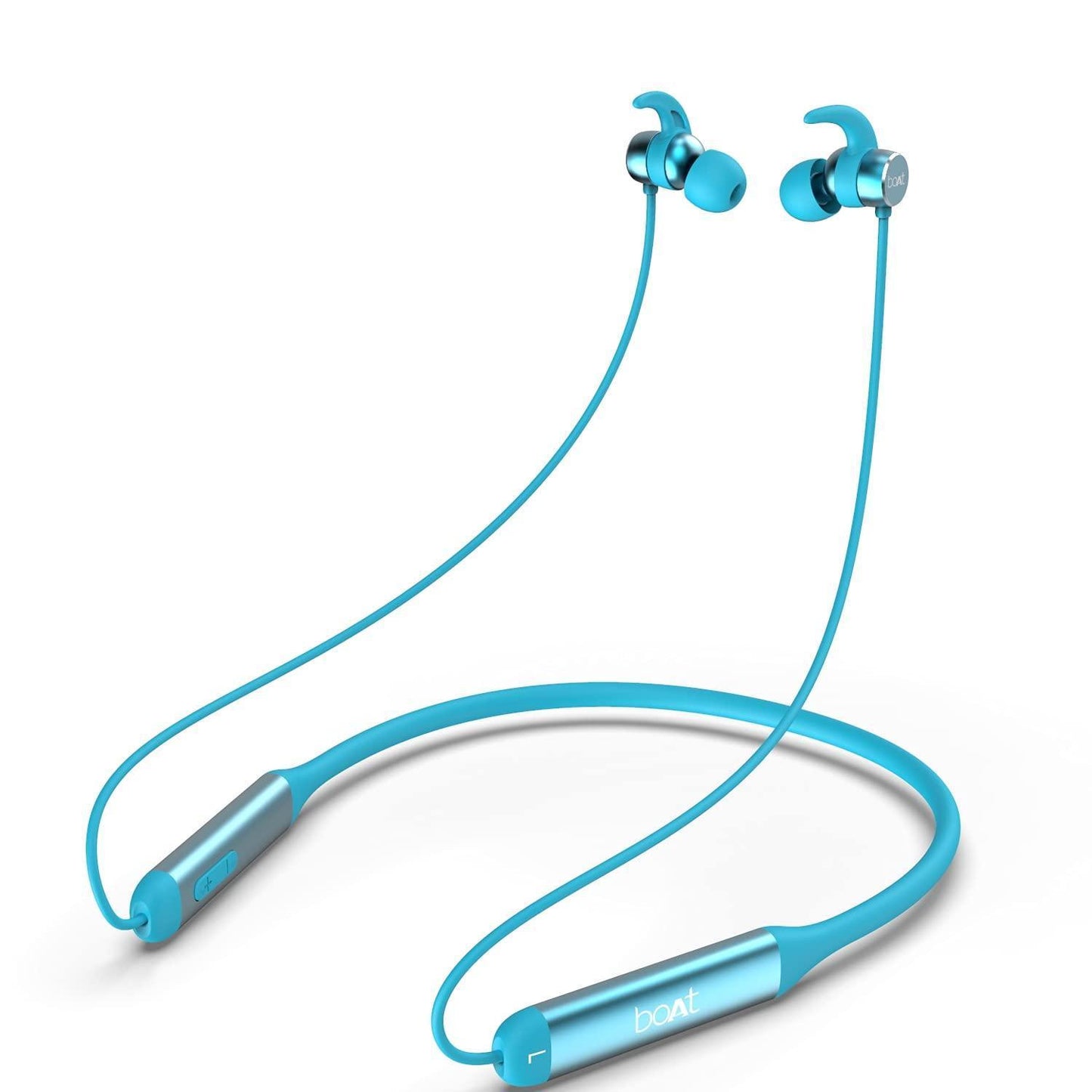 boAt Rockerz 330 in-Ear Bluetooth Neckband with Upto 30 Hours Playtime, ASAP Charge, Signature Sound, Dual Pairing & IPX5 with Mic (Teal Green) - Triveni World