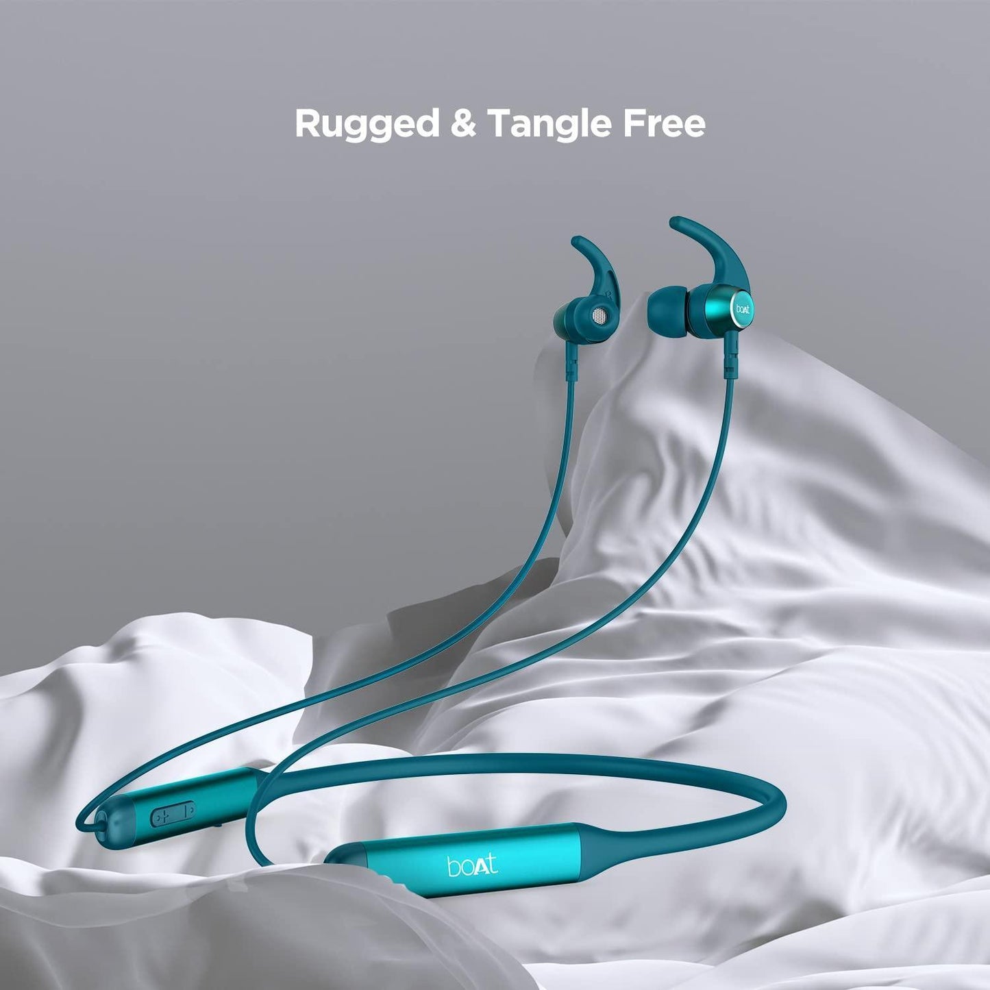 boAt Rockerz 330 in-Ear Bluetooth Neckband with Upto 30 Hours Playtime, ASAP Charge, Signature Sound, Dual Pairing & IPX5 with Mic (Teal Green) - Triveni World