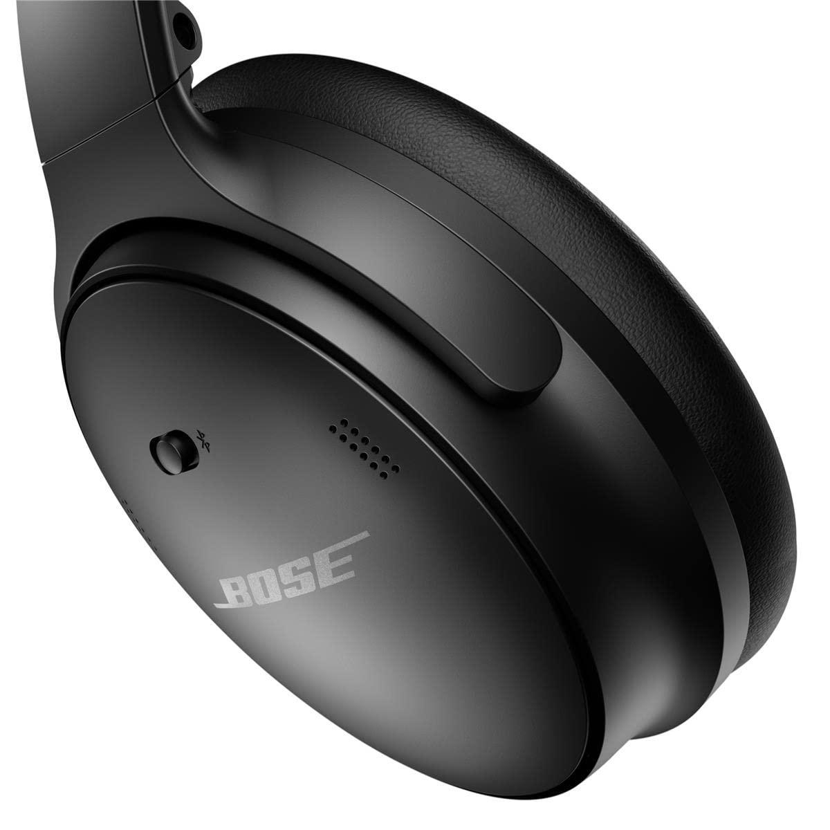 Bose Quietcomfort 45 Bluetooth Wireless Over Ear Headphones with Mic Noise Cancelling - Triple Black - Triveni World