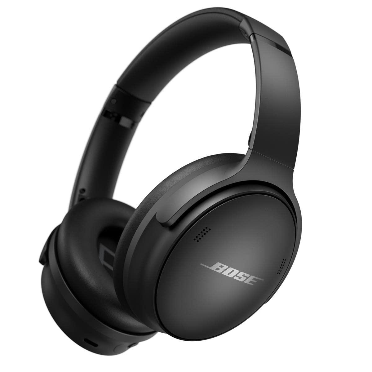 Bose Quietcomfort 45 Bluetooth Wireless Over Ear Headphones with Mic Noise Cancelling - Triple Black - Triveni World