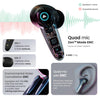 Boult Audio Maverick with 35H Playtime, 45ms Xtreme Low Latency Mode, Quad Mic ENC, Type C Fast Charging (10Mins=120Mins), 10mm Drivers, BT 5.3, IPX5 Airbass True Wireless in Ear Earbuds (Black) - Triveni World