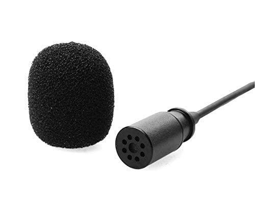 Boya By-M1 Auxiliary Lavalier Microphone Lapel Clip-on Microphone, Omnidirectional Electret Condenser Mic, TRRS 3.5mm Jack, 6.7 Meter Extreme-Long Cable, For Smartphones, DSLR, Camcorders (Black) - Triveni World