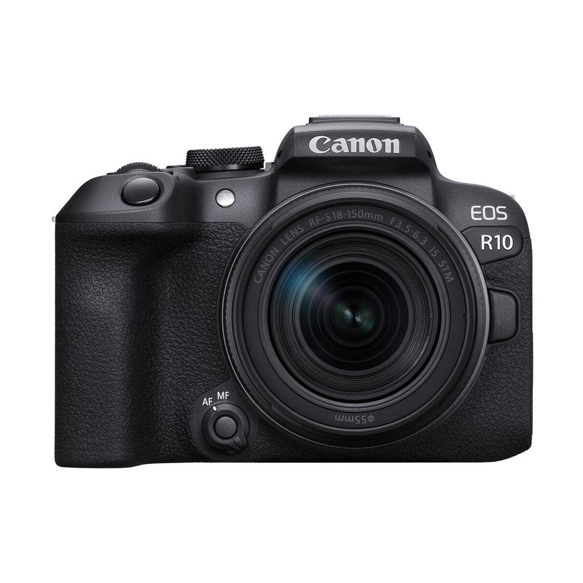 Canon EOS R10 24.2MP RF-S18-150 F/3.5-6.3 IS STM Mirrorless Camera (APS-C Sendor, 4K UHD Video) for Wedding & Content Creators - Black - Triveni World