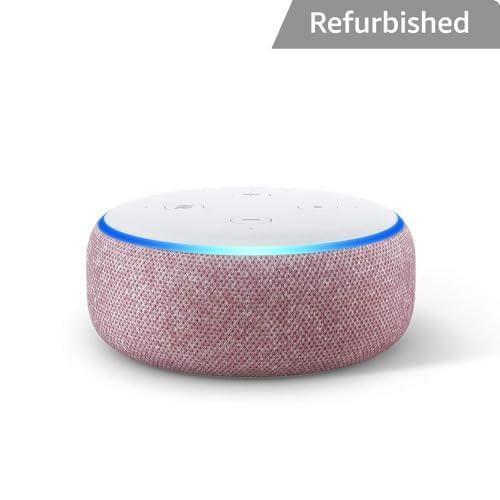 Certified Refurbished Echo Dot (3rd Gen)| Smart speaker with Alexa (Fig) - Triveni World