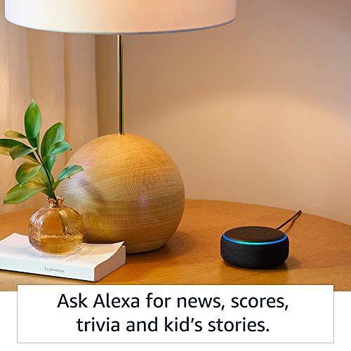 Certified Refurbished Echo Dot (3rd Gen)| Smart speaker with Alexa (Fig) - Triveni World