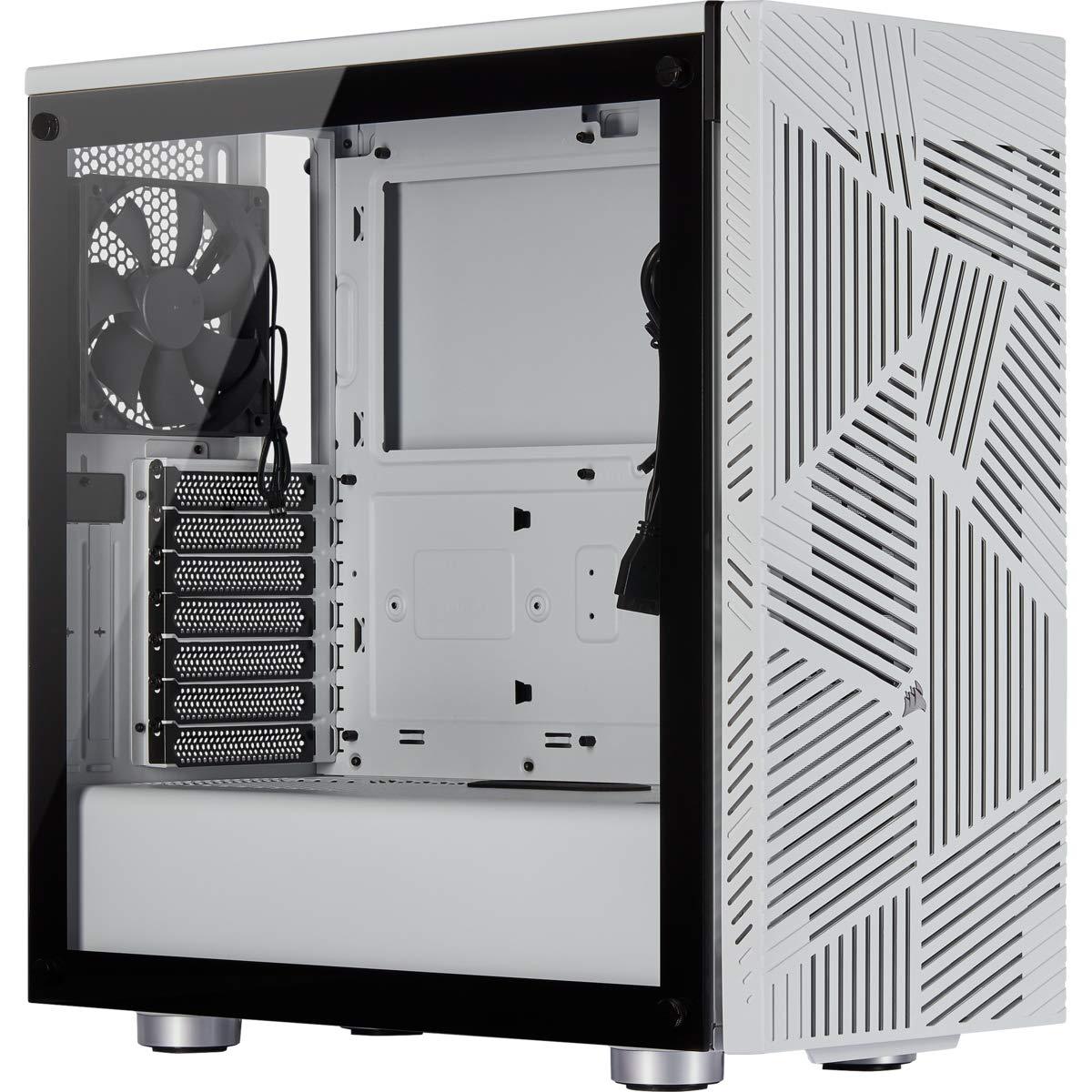 CORSAIR 275R Airflow Tempered Glass White (CC-9011182-WW) - Triveni World