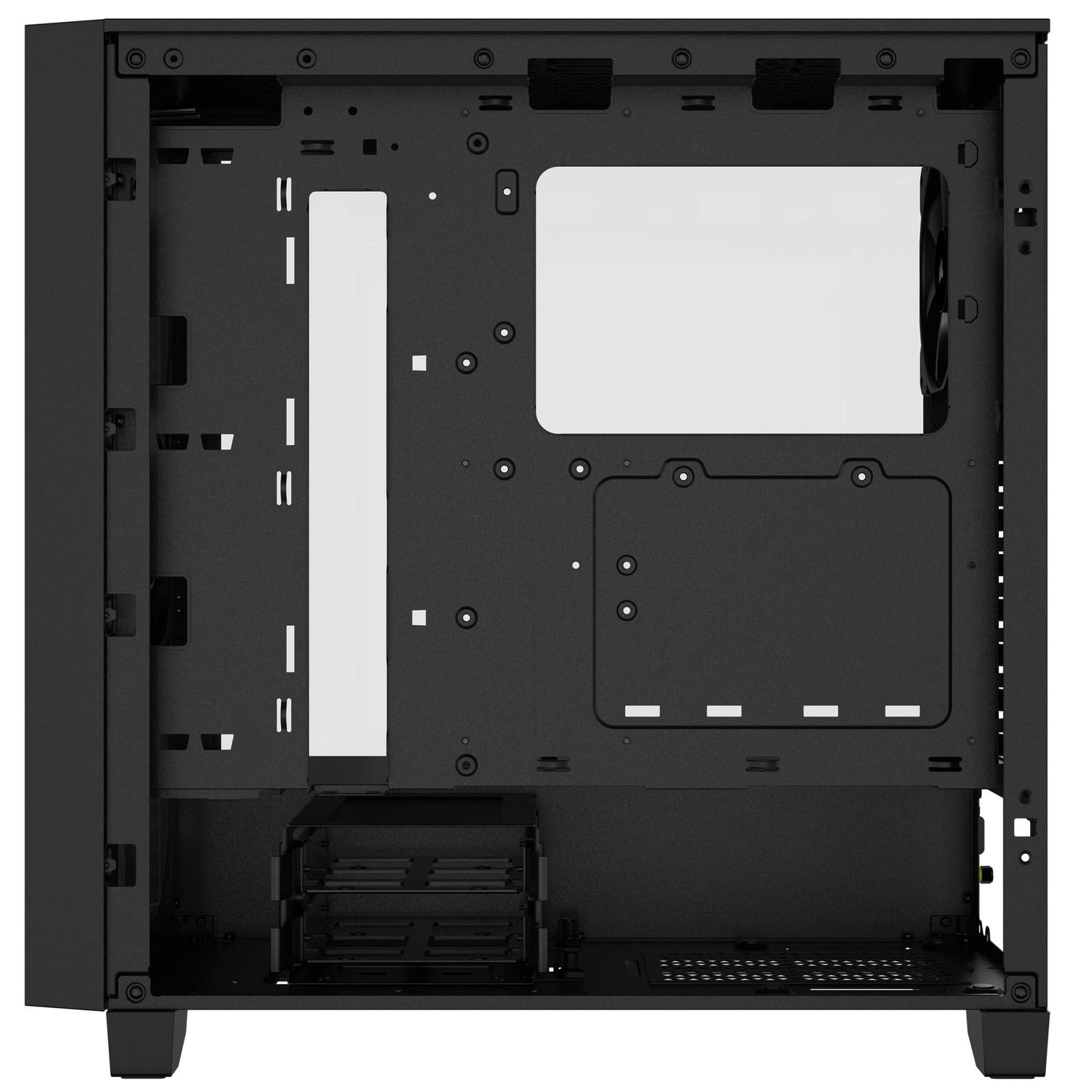 CORSAIR 3000D Airflow Mid-Tower PC Case - Black - 2X SP120 Elite Fans - Four-Slot GPU Support – Fits up to 8X 120mm Fans - High-Airflow Design - Triveni World