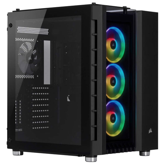 CORSAIR Crystal Series 680X RGB High Airflow Tempered Glass ATX Smart Case, Black - Triveni World