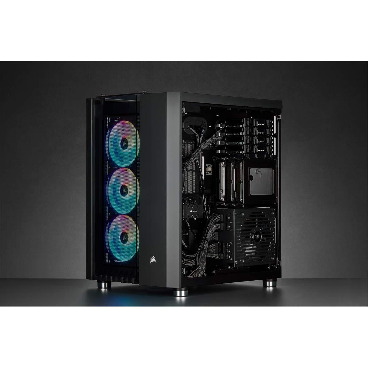 CORSAIR Crystal Series 680X RGB High Airflow Tempered Glass ATX Smart Case, Black - Triveni World