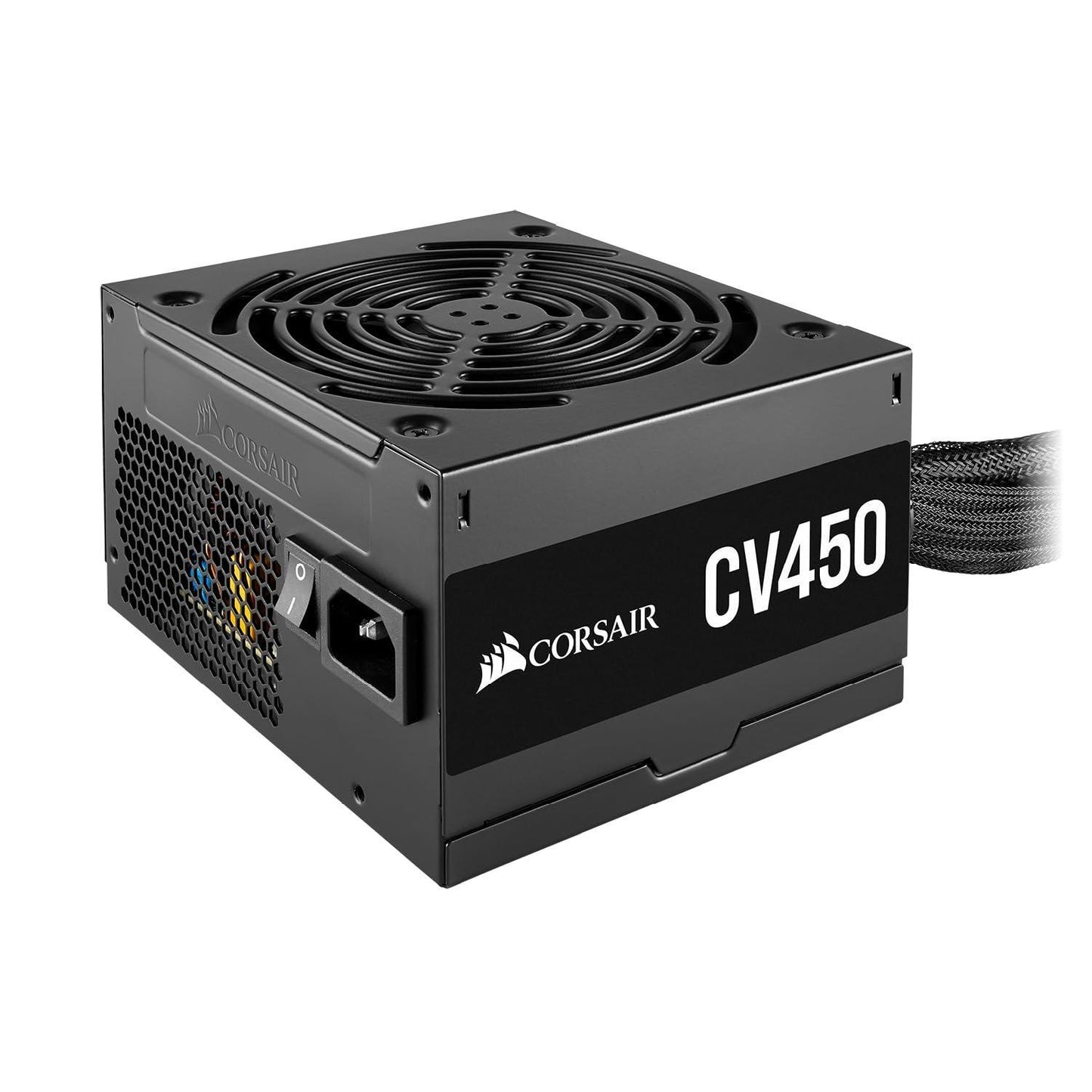 Corsair CV450, CV Series, 80 Plus Bronze Certified, 450 Watt Non-Modular Power Supply - Black - Triveni World