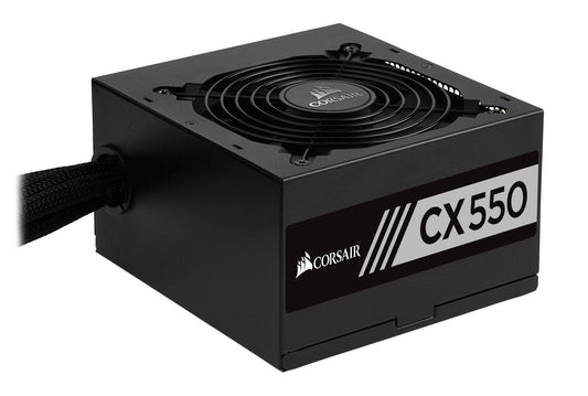 Corsair CX550 550 Watt 80 Plus Bronze Certified ATX Power Supply (CP-9020121-NA) - Triveni World