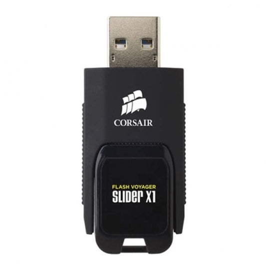 Corsair Flash Voyager Slider X1 USB Flash Drive,USB3.0, 64GB - Triveni World