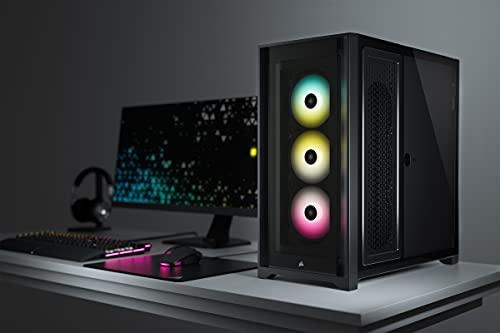 Corsair iCUE 5000X RGB Tempered Glass Mid-Tower ATX Computer Case/Gaming Cabinet - Black - CC-9011212-WW - Triveni World