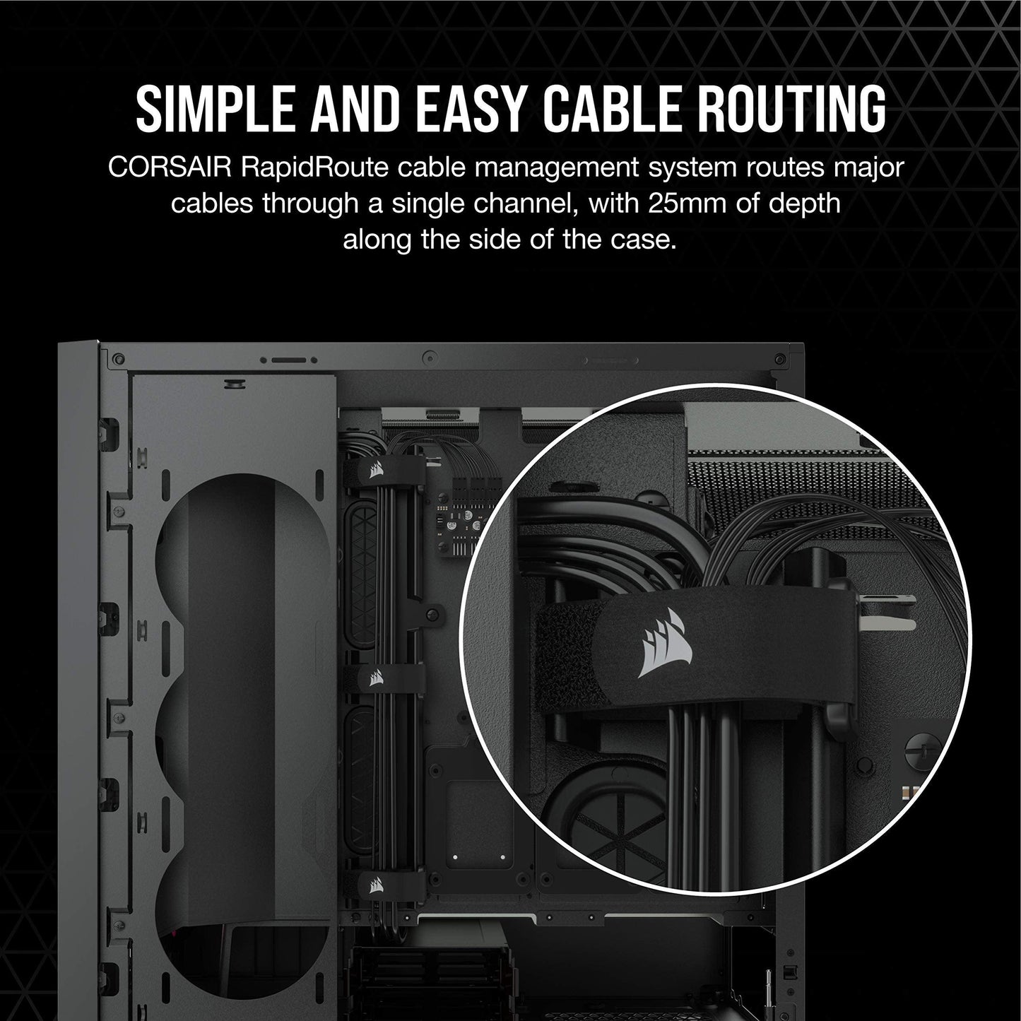 Corsair iCUE 5000X RGB Tempered Glass Mid-Tower ATX Computer Case/Gaming Cabinet - Black - CC-9011212-WW - Triveni World