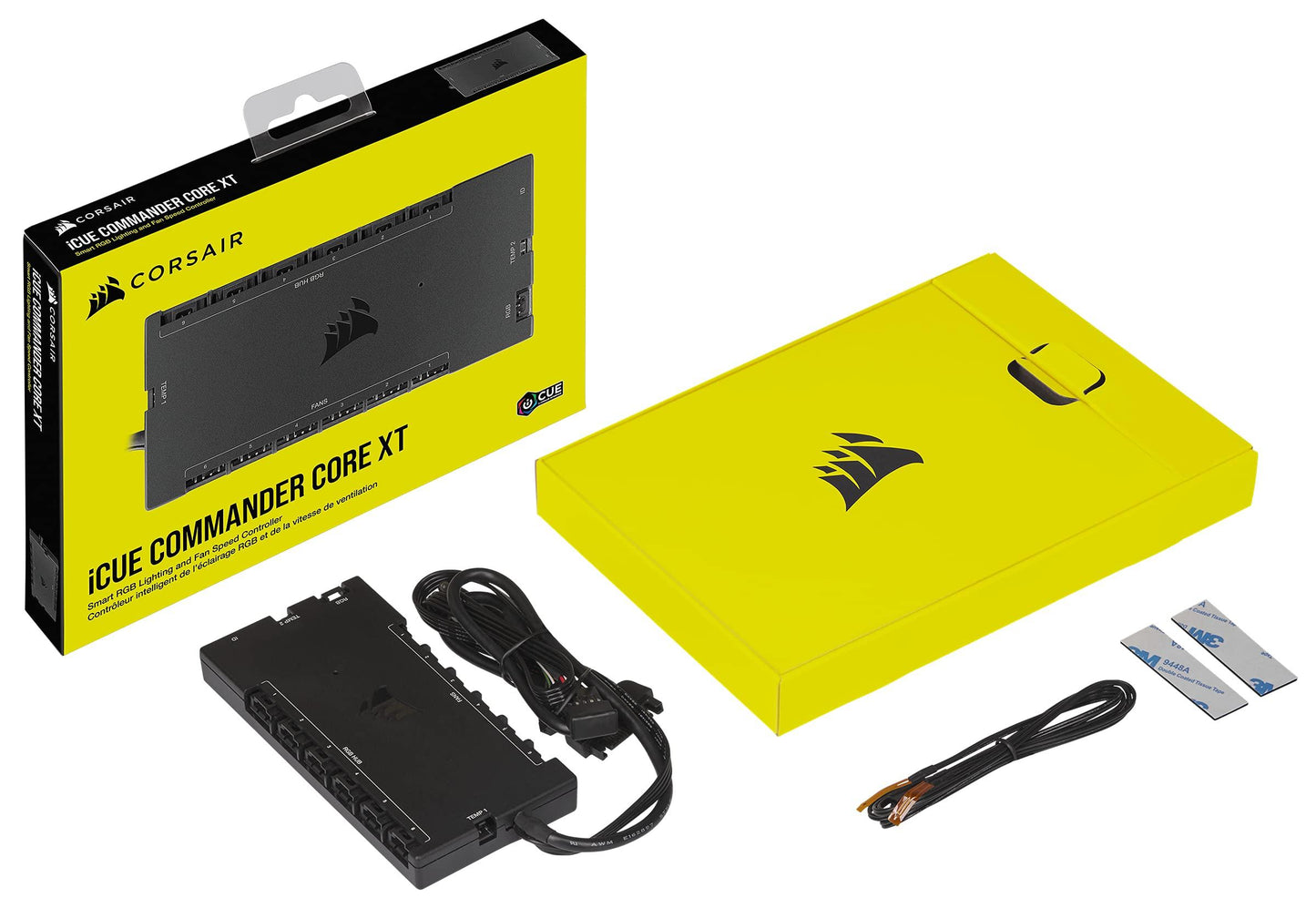 CORSAIR iCUE Commander CORE XT, Digital Fan Speed and RGB Lighting Controller - Triveni World