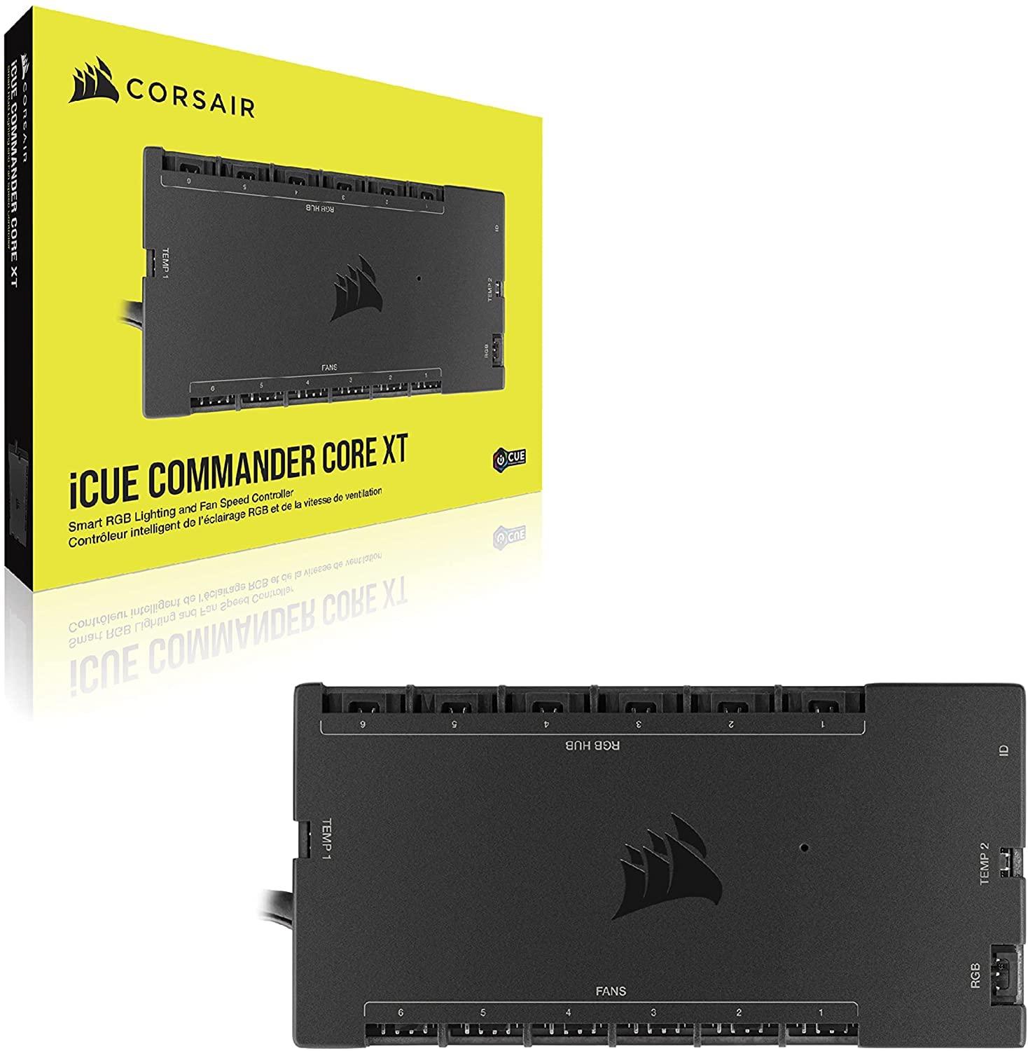 CORSAIR iCUE Commander CORE XT, Digital Fan Speed and RGB Lighting Controller - Triveni World