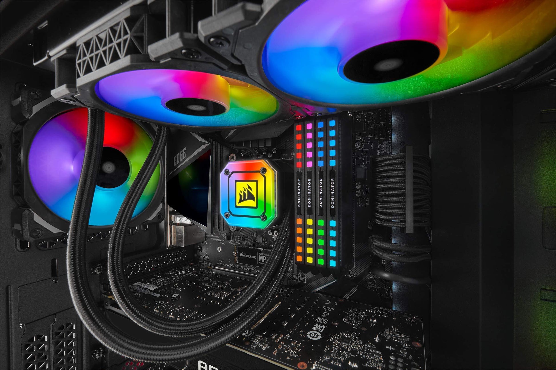 Corsair iCUE H100i Elite CAPELLIX Liquid CPU Cooler - Triveni World