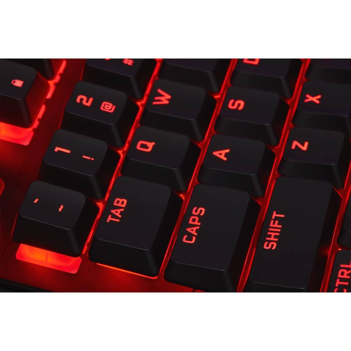 Corsair K60 PRO USB Cherry Mechanical Key switches -Durable Aluminum Frame -Per-Key Red LED Backlighting Gaming Keyboard - Black - Triveni World